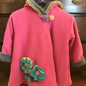 Corky Kids Fleece Coat - Size 5
